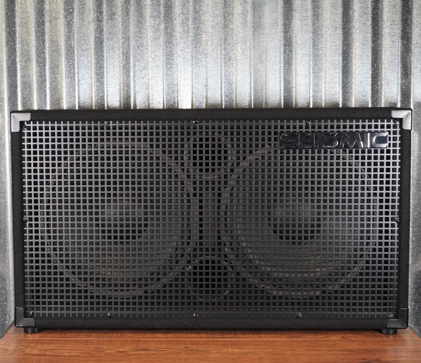 Seismic Audio SA-212 2x12" 8 Ohm 200 Watt Guitar Amplifier Speaker Cabinet #1 Used