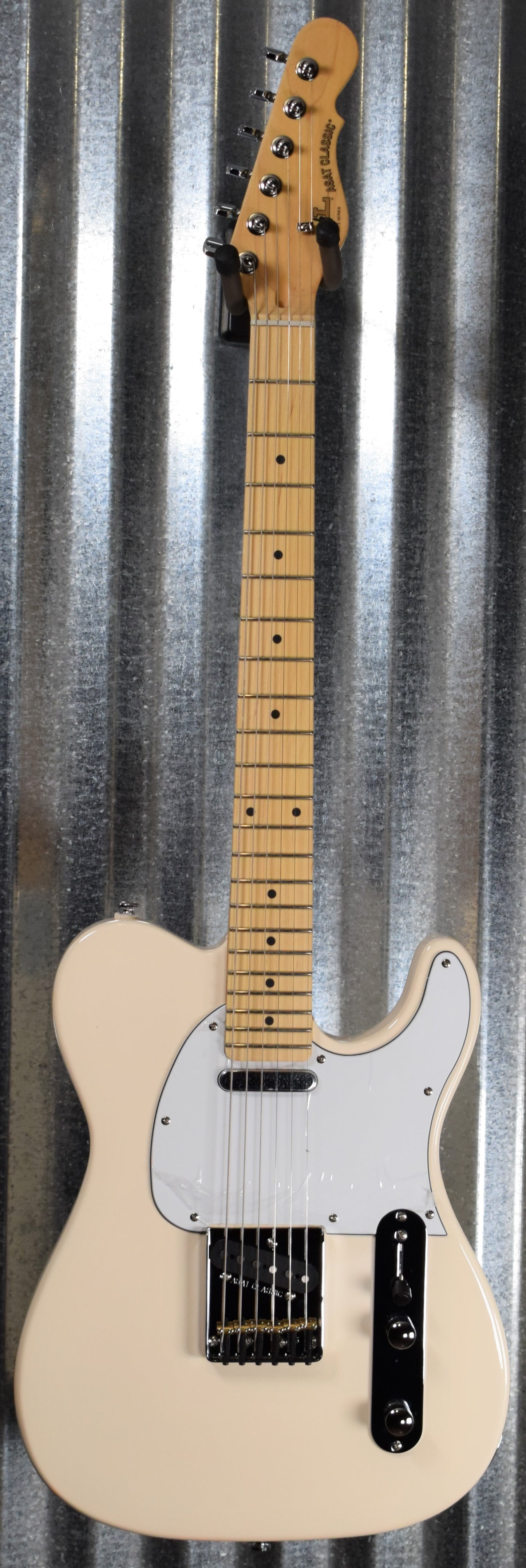 G&L Tribute ASAT Classic Olympic White Guitar #5190 Demo