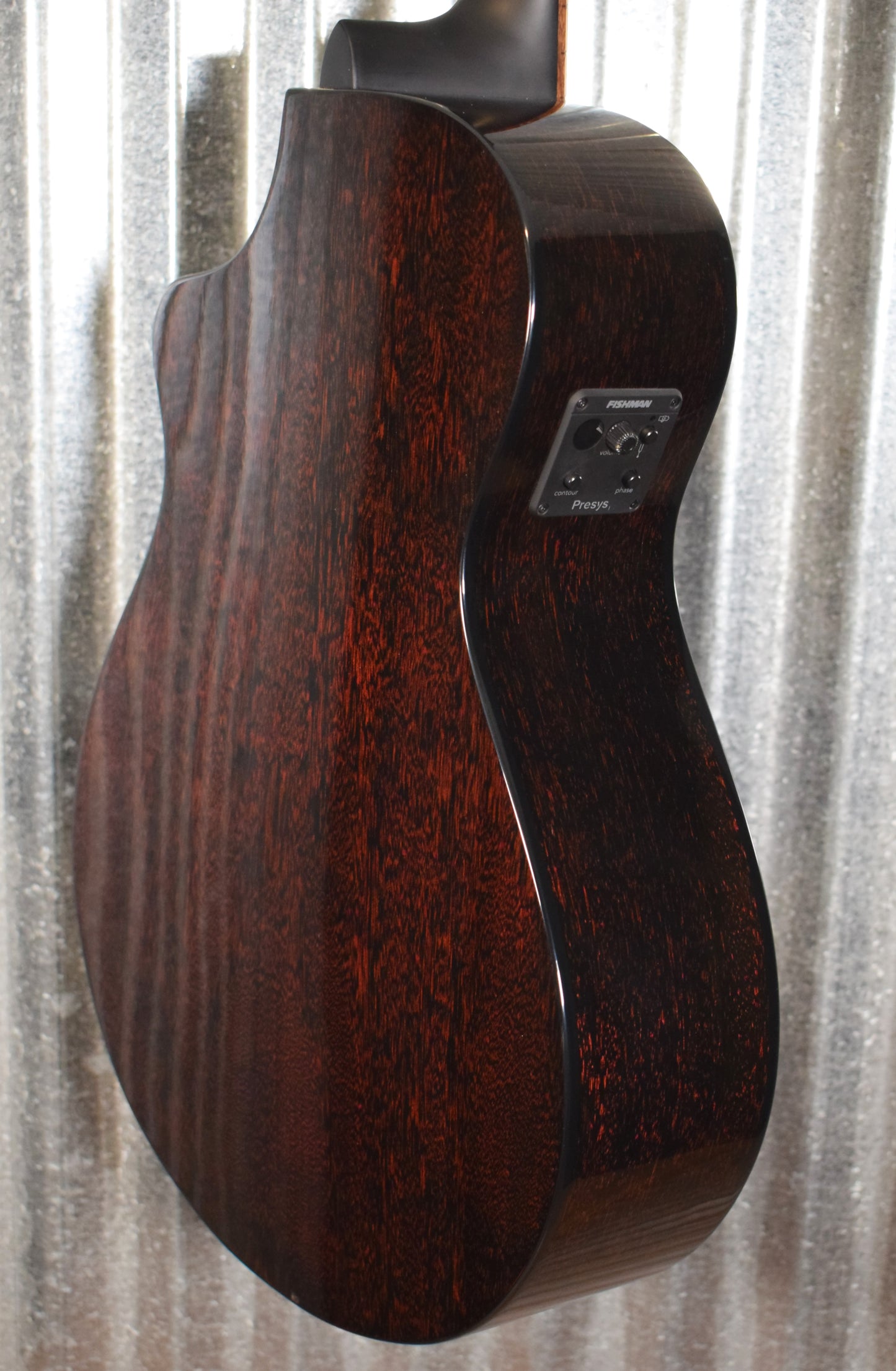 Breedlove Discovery Concert CE Black Widow Acoustic Electric Guitar Blem #7408