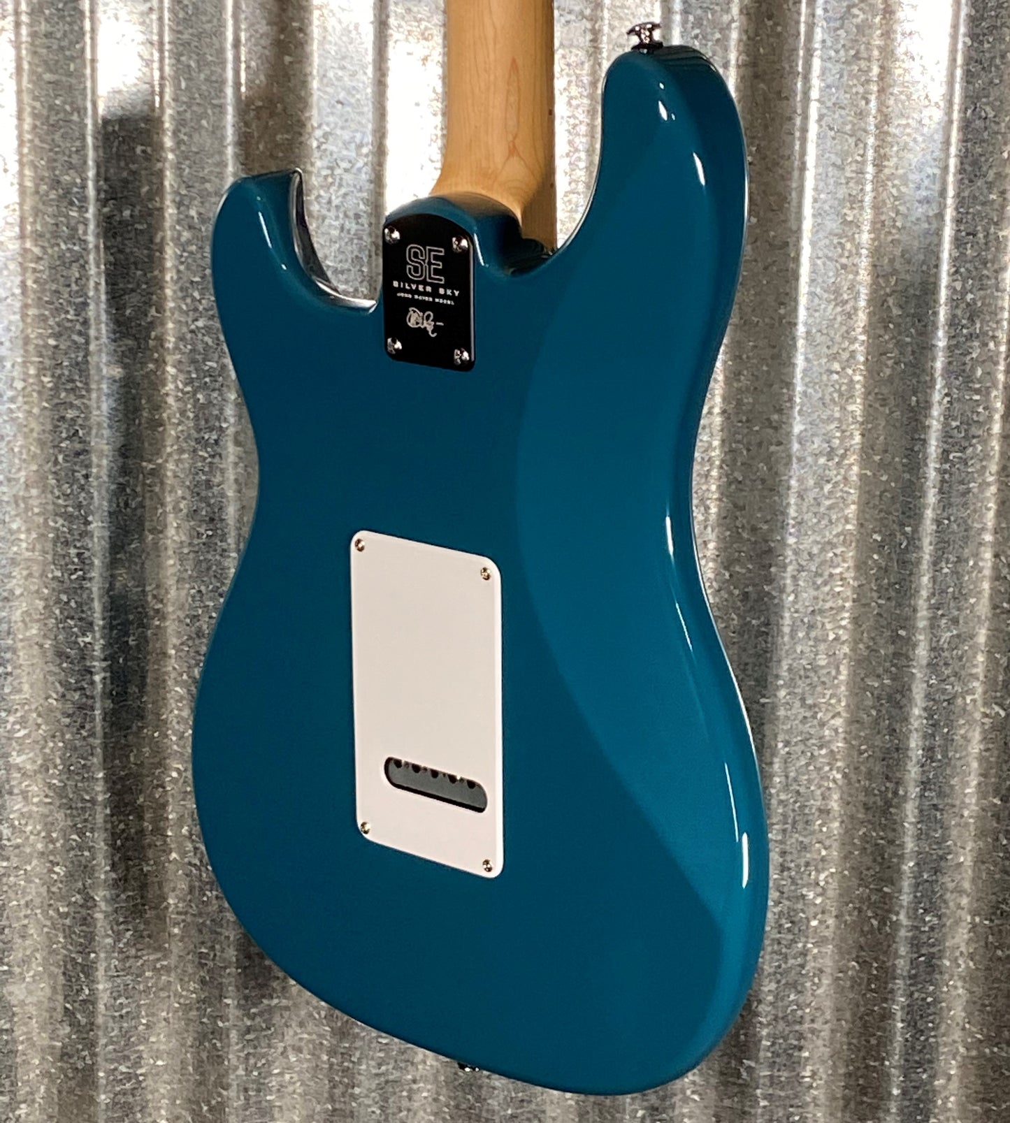 PRS Paul Reed Smith SE Silver Sky John Mayer Nylon Blue Maple Guitar & Bag #4753