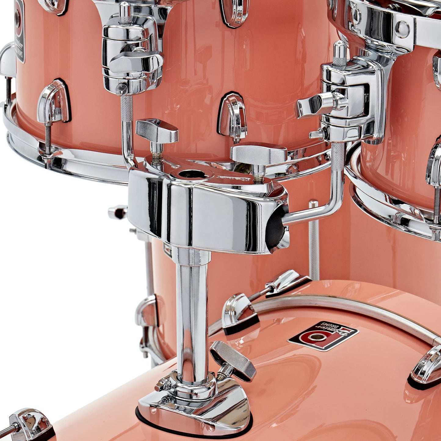 Premier PAB22-5SP1PNX Artist 22" 5 Piece Drum Shell Pack Sunset Coral