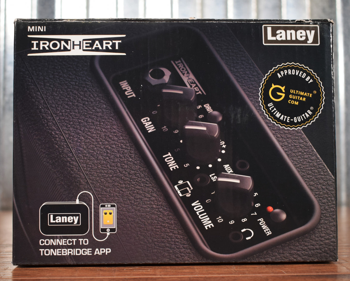 Laney Mini Ironheart Battery Powered Portable Guitar Combo Amplifier MINI-IRON Demo