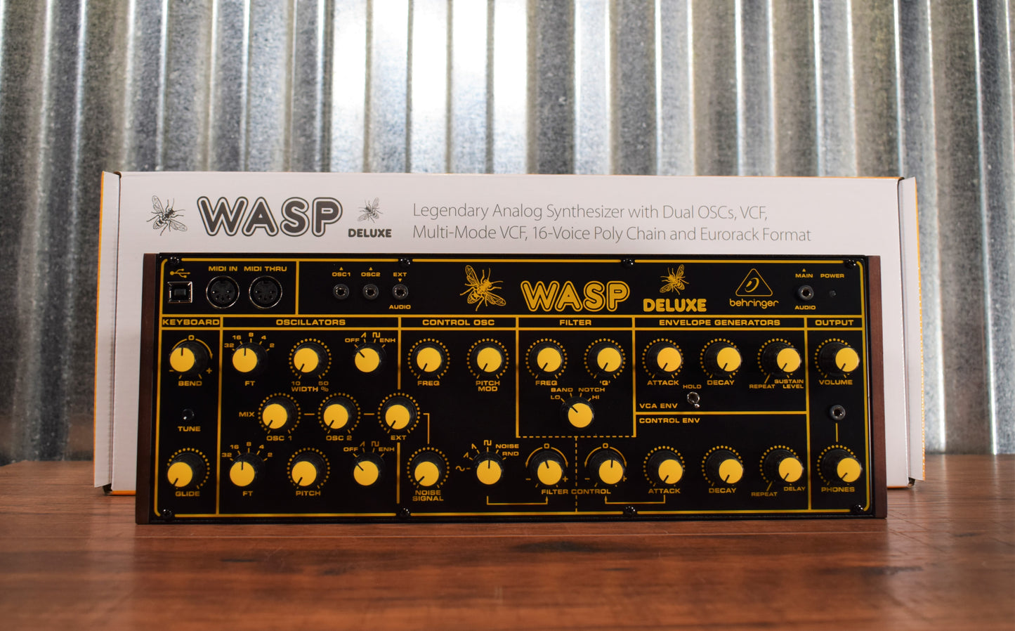 Behringer Wasp Deluxe Analog Synthesizer