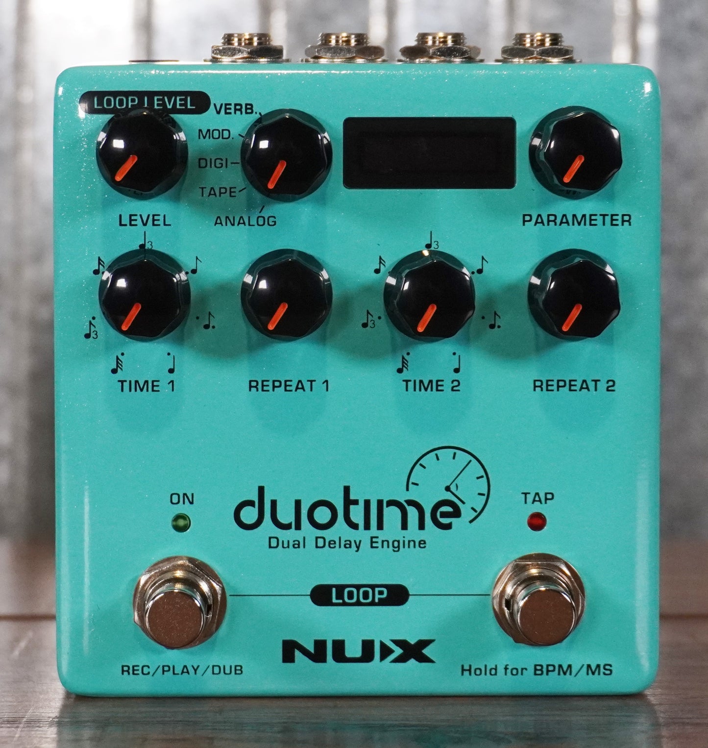 NUX NDD-6 Duotime Dual Delay Engine Stereo Delay Guitar Effect Pedal Demo