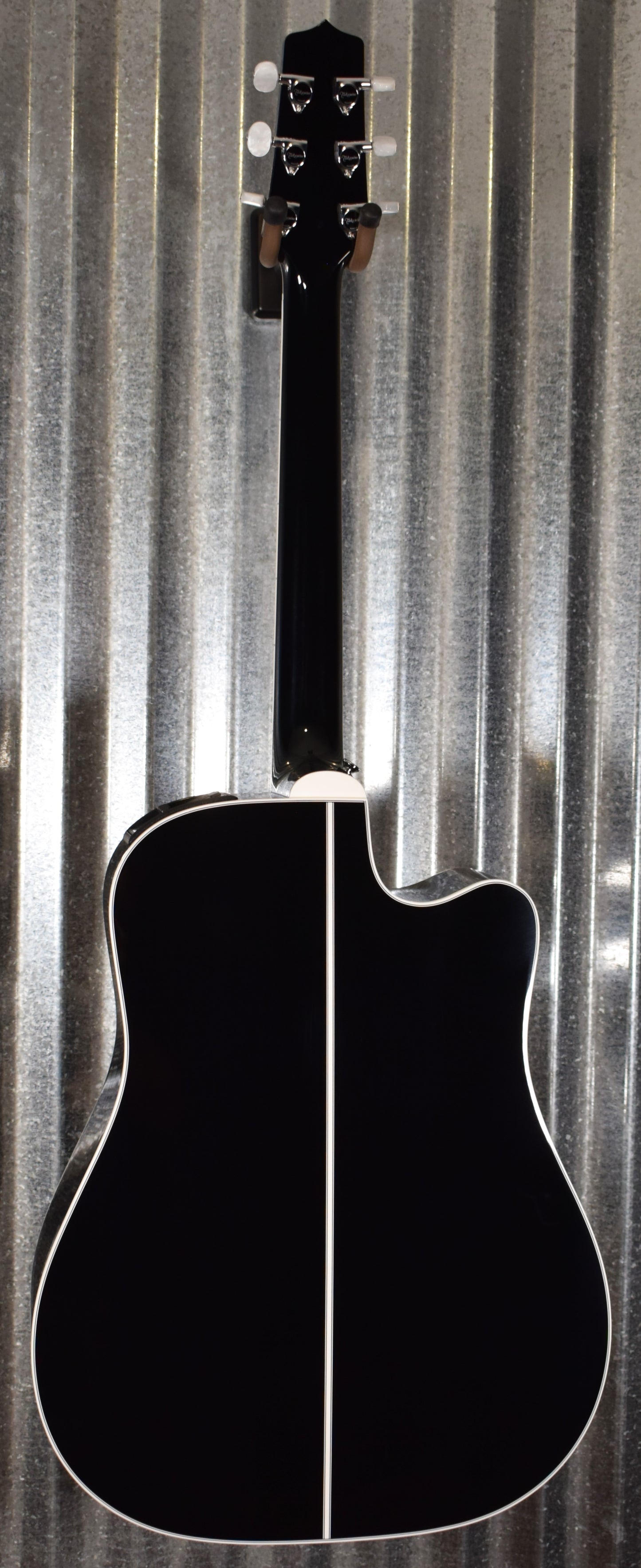 Takamine EF341DLX Deluxe Black Acoustic Electric Left Hand Guitar Japan & Case EF341DLXLH #1062