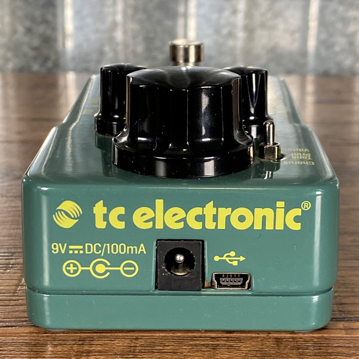 TC Electronic Viscous Vibe Uni-Vibe Tone Print Guitar Effect Pedal Used