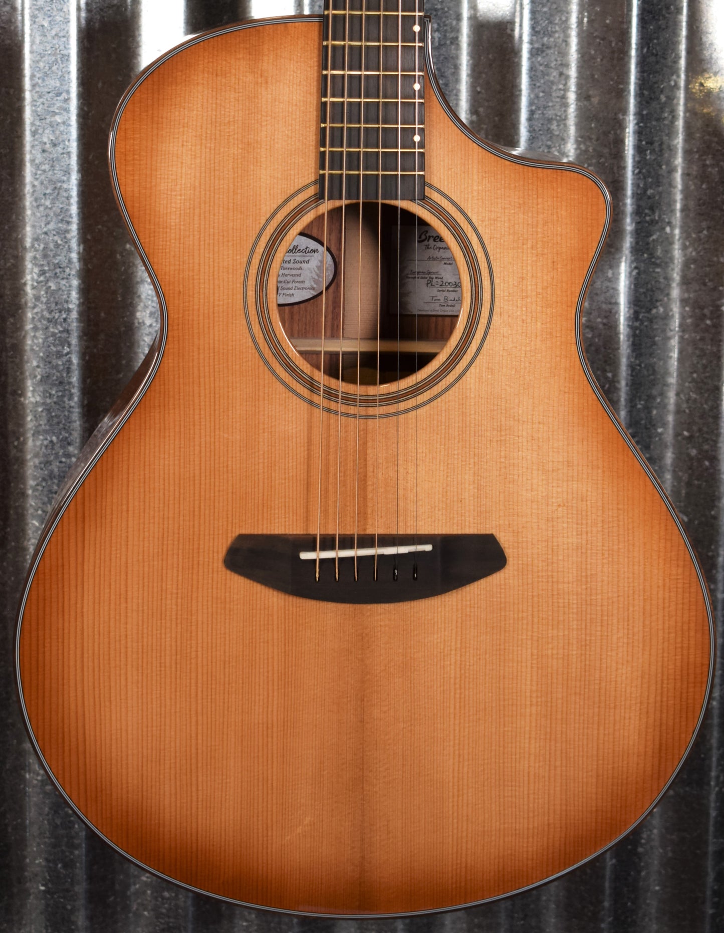 Breedlove Artista Concert Copper CE Granadillo Acoustic Electric Guitar Blem #5878