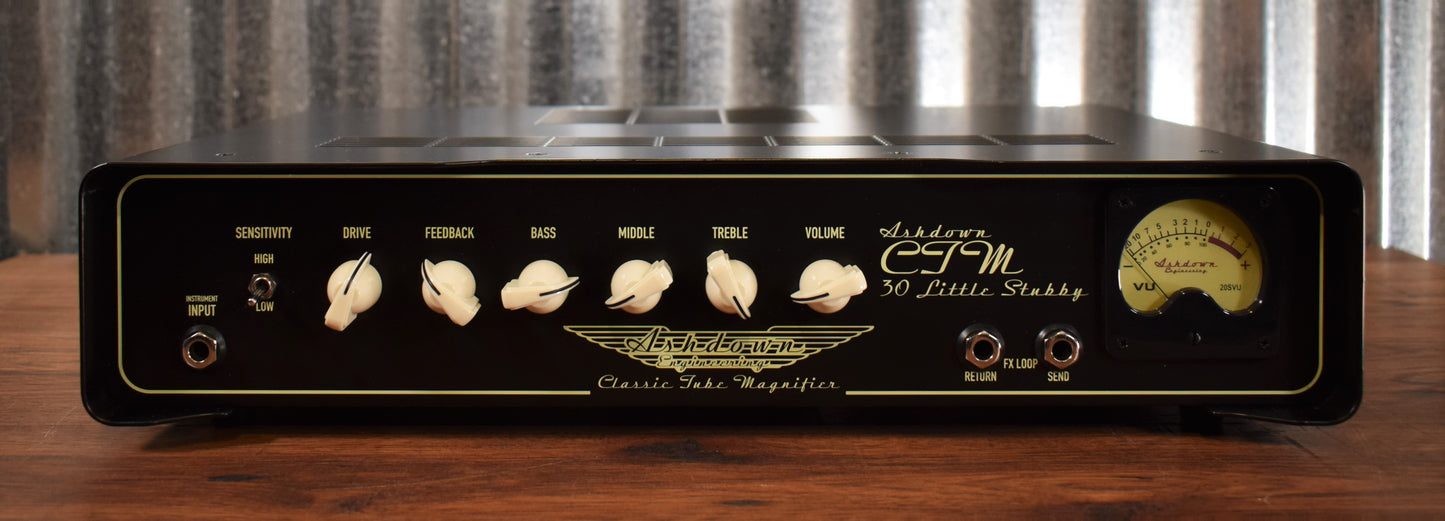 Ashdown Engineering CTM-30 Little Stubby 30 Watt All Tube Bass Head Amplifier Demo