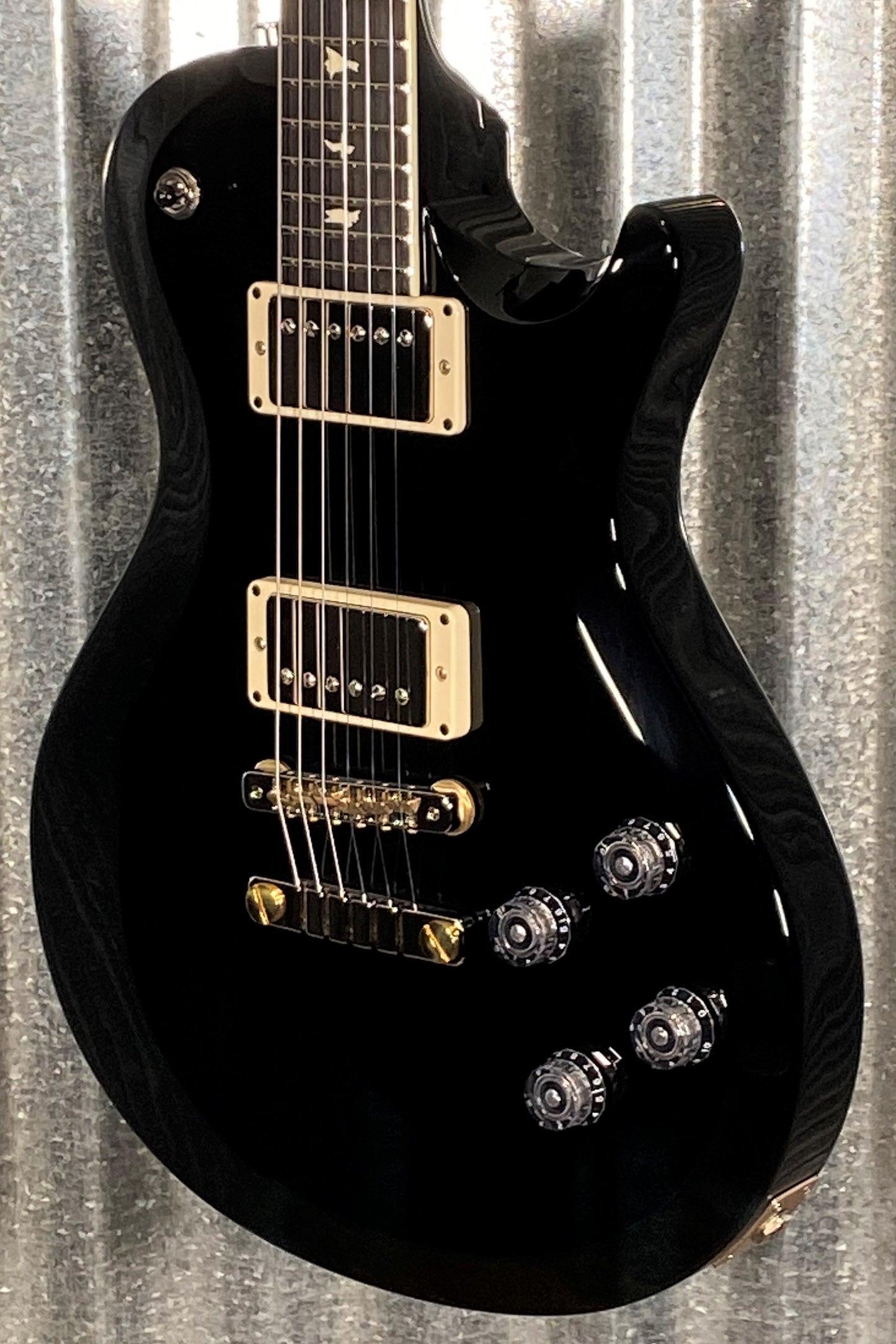 PRS Paul Reed Smith USA S2 Singlecut McCarty 594 Black Guitar & Bag #2936