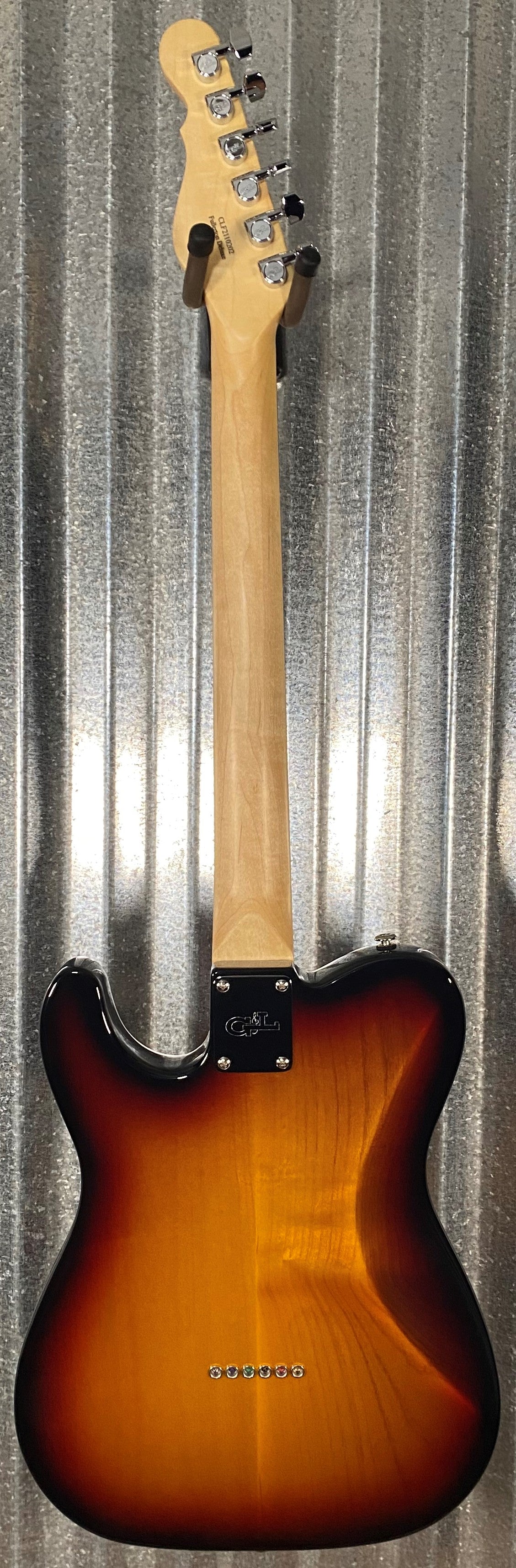 G&L USA Fullerton Deluxe ASAT Classic Bluesboy 3-Tone Sunburst Guitar & Bag #0202