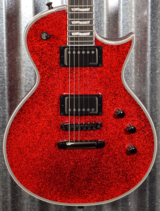 ESP E-II Eclipse DB Red Sparkle EMG Guitar & Case EIIECDBRSP Japan #ES0300203