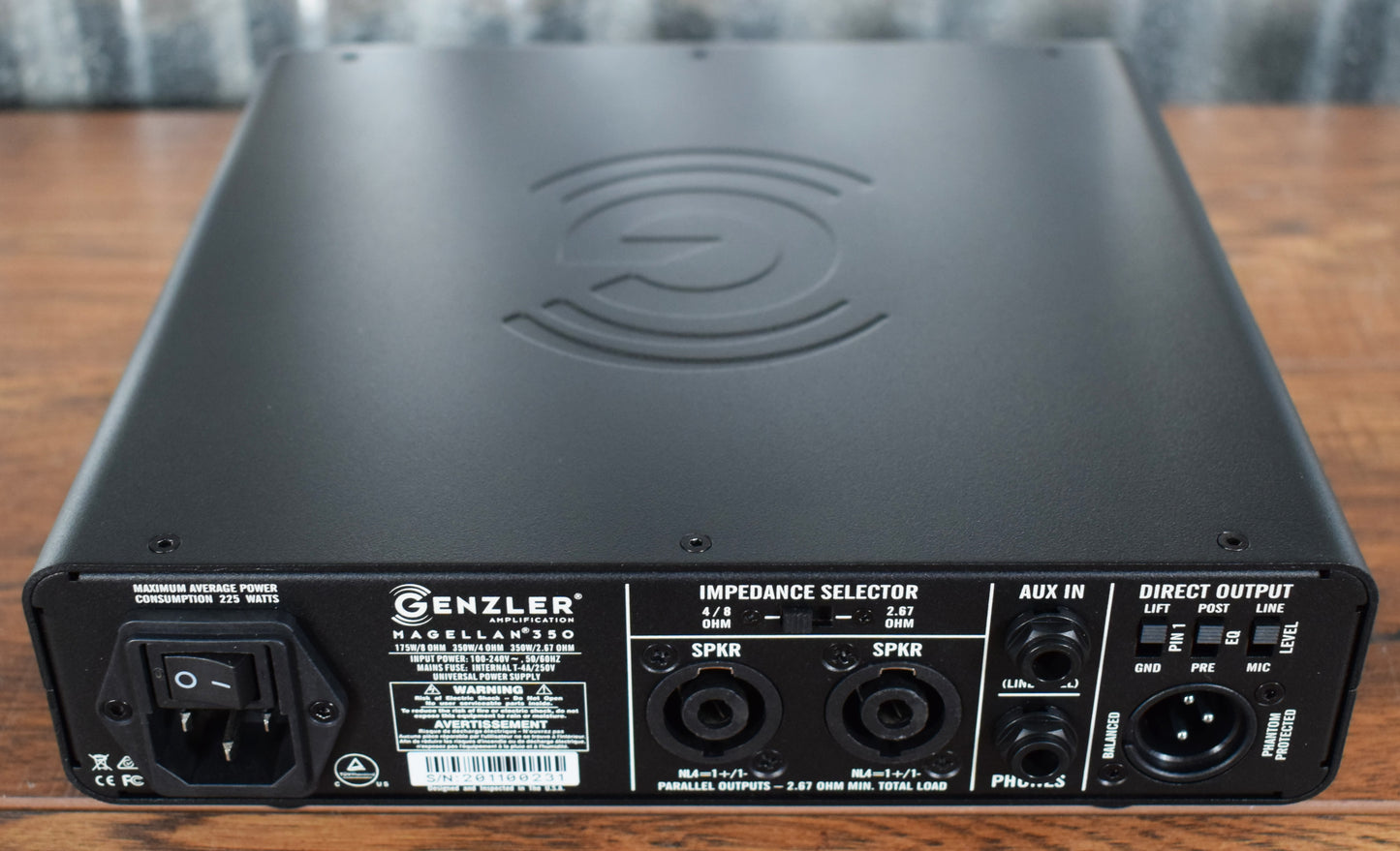 Genzler MG-350 Magellan 350 Watt Bass Amplifier Head