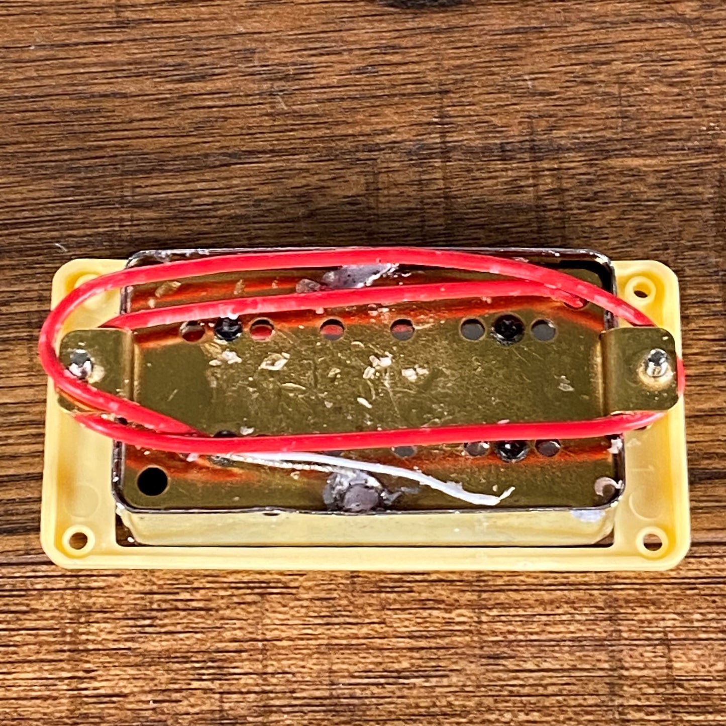 Smiger Alinco V LP Humbucker Pickup Chrome Cream Neck