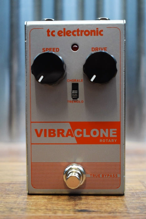 TC Electronic Vibraclone Rotary Speaker Emulator Guitar Effect Pedal