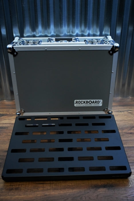 Warwick Rockboard Quad 4.1 C Guitar Effect Pedalboard & Flight Case