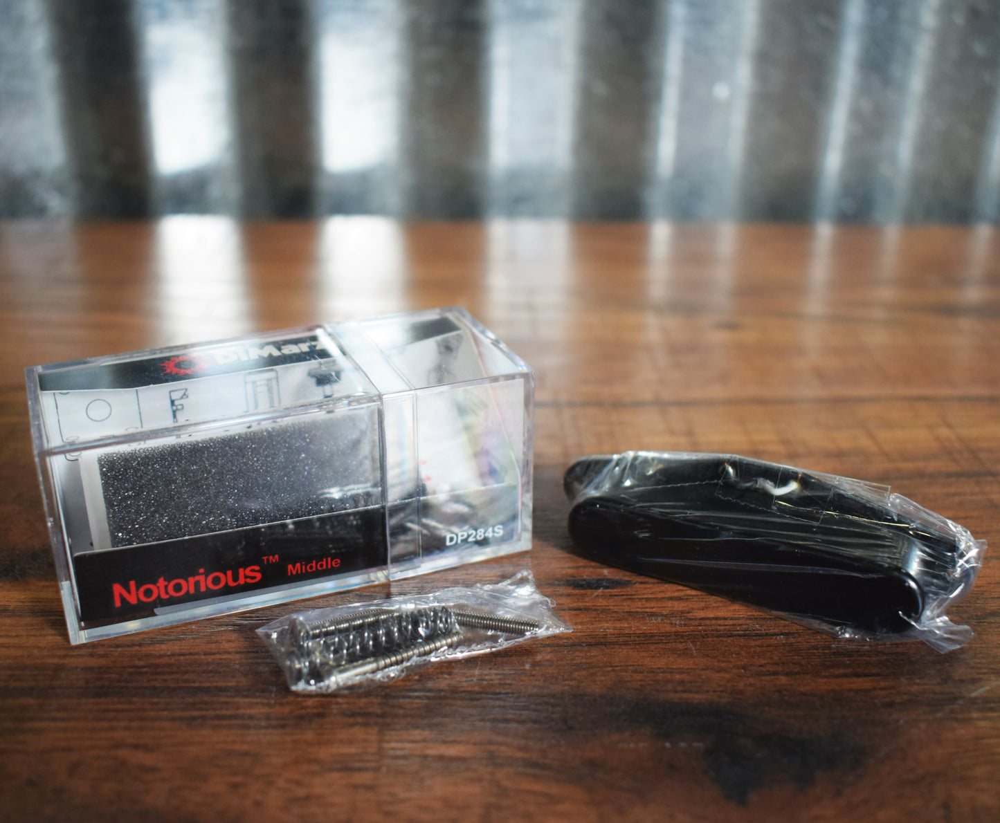 DiMarzio DP284S Notorious Middle Tele Pickup Black DP284SBK Open Box