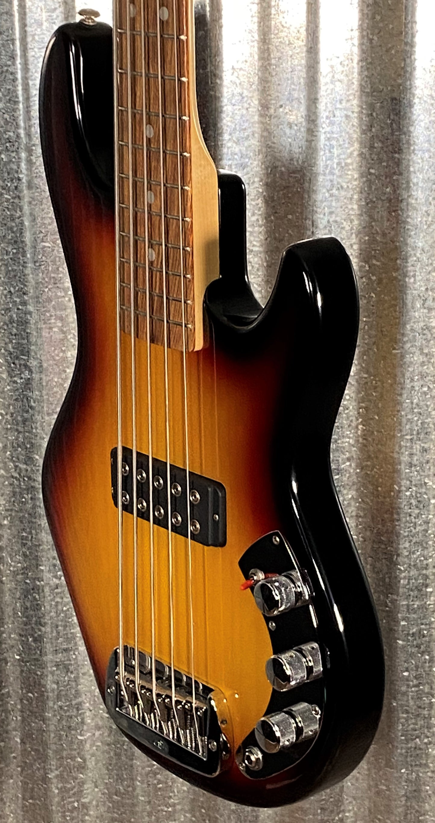 G&L USA CLF Research L-1000 S750 5 String Bass 3-Tone Sunburst & Case #4147