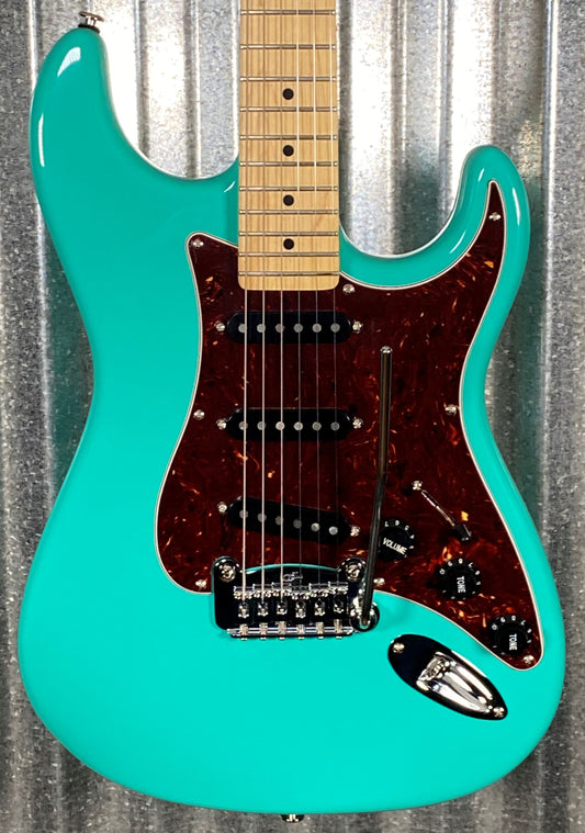 G&L USA Legacy Belair Green Maple Satin Neck Guitar & Case #2021