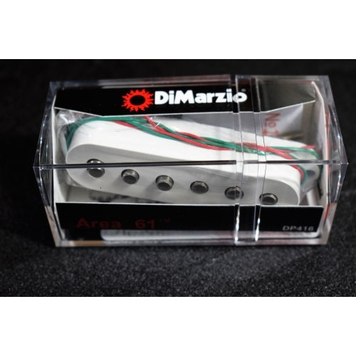 DiMarzio DP416 Area 61 Strat Hum Cancelling Guitar Pickup DP416W White