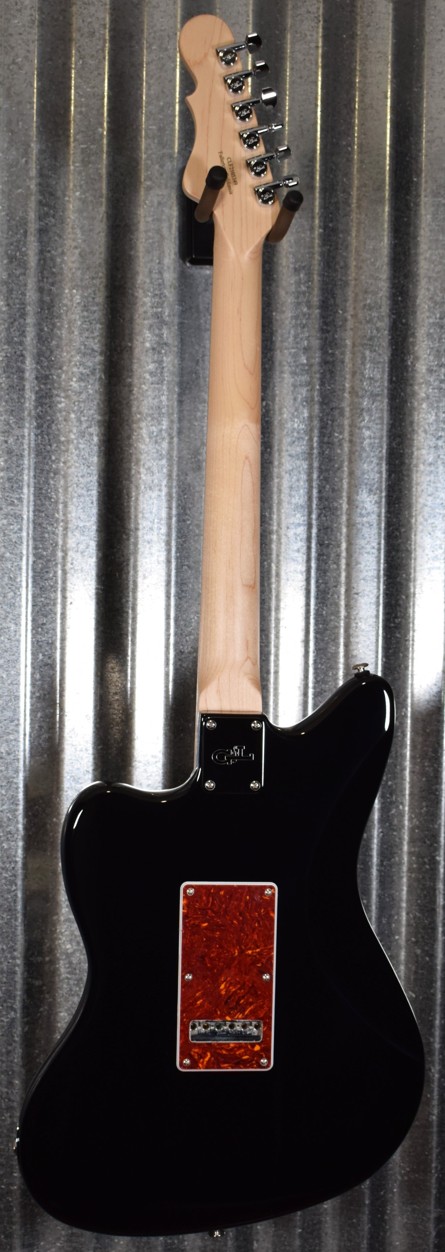 G&L USA Doheny Jet Black Rosewood Satin Neck Guitar & Case #5349