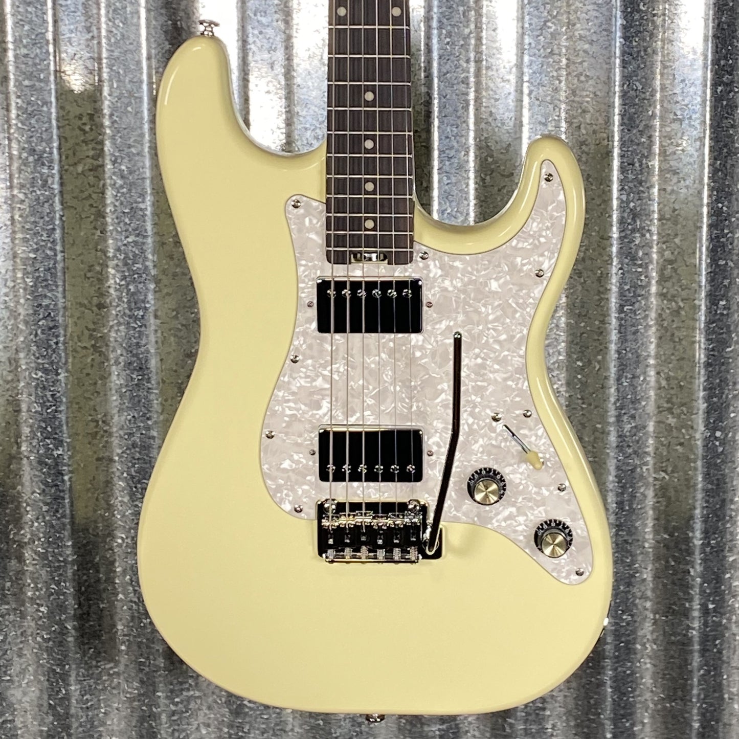 Schecter Jack Fowler Traditional HH Ivory Roasted Neck Guitar #3242