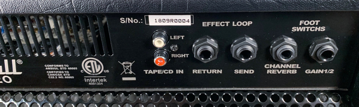 Randall Kirk Hammett KH120RHS 120 Watt Head & 4x12 Speaker Cabinet Half Stack