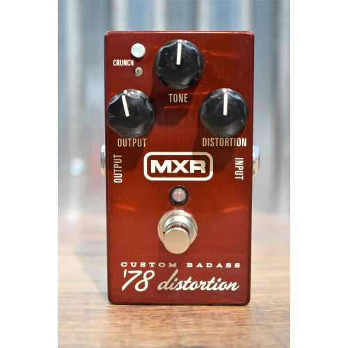 Dunlop MXR M78 Custom Badass '78 Distortion Guitar Effect Pedal B Stock