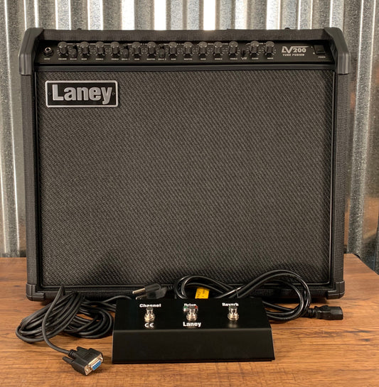 Laney LV200 1x12" 3 Channel 65 Watt Tube Preamp Reverb Guitar Amplifier Combo