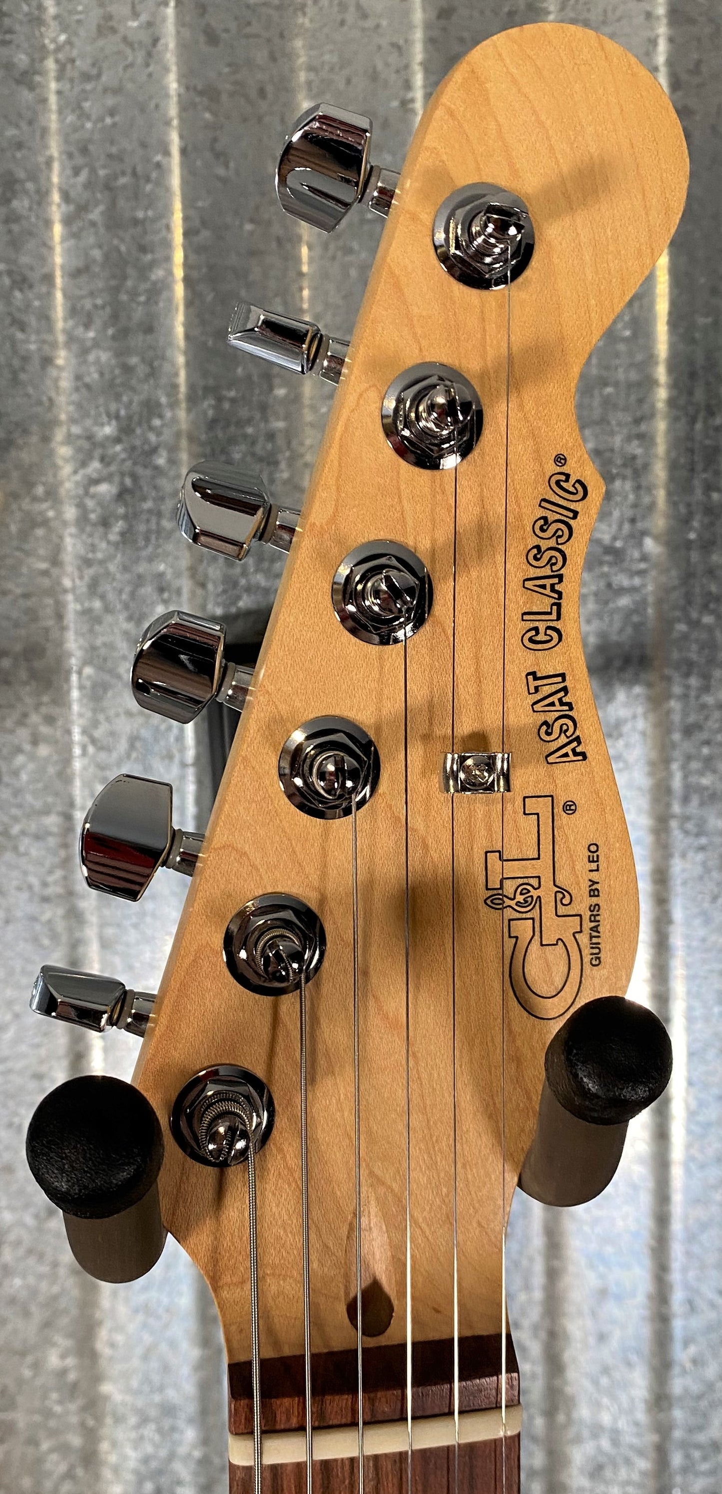 G&L USA Fullerton Deluxe ASAT Classic Bluesboy Old School Tobacco Sunburst Guitar & Bag Blem #9094