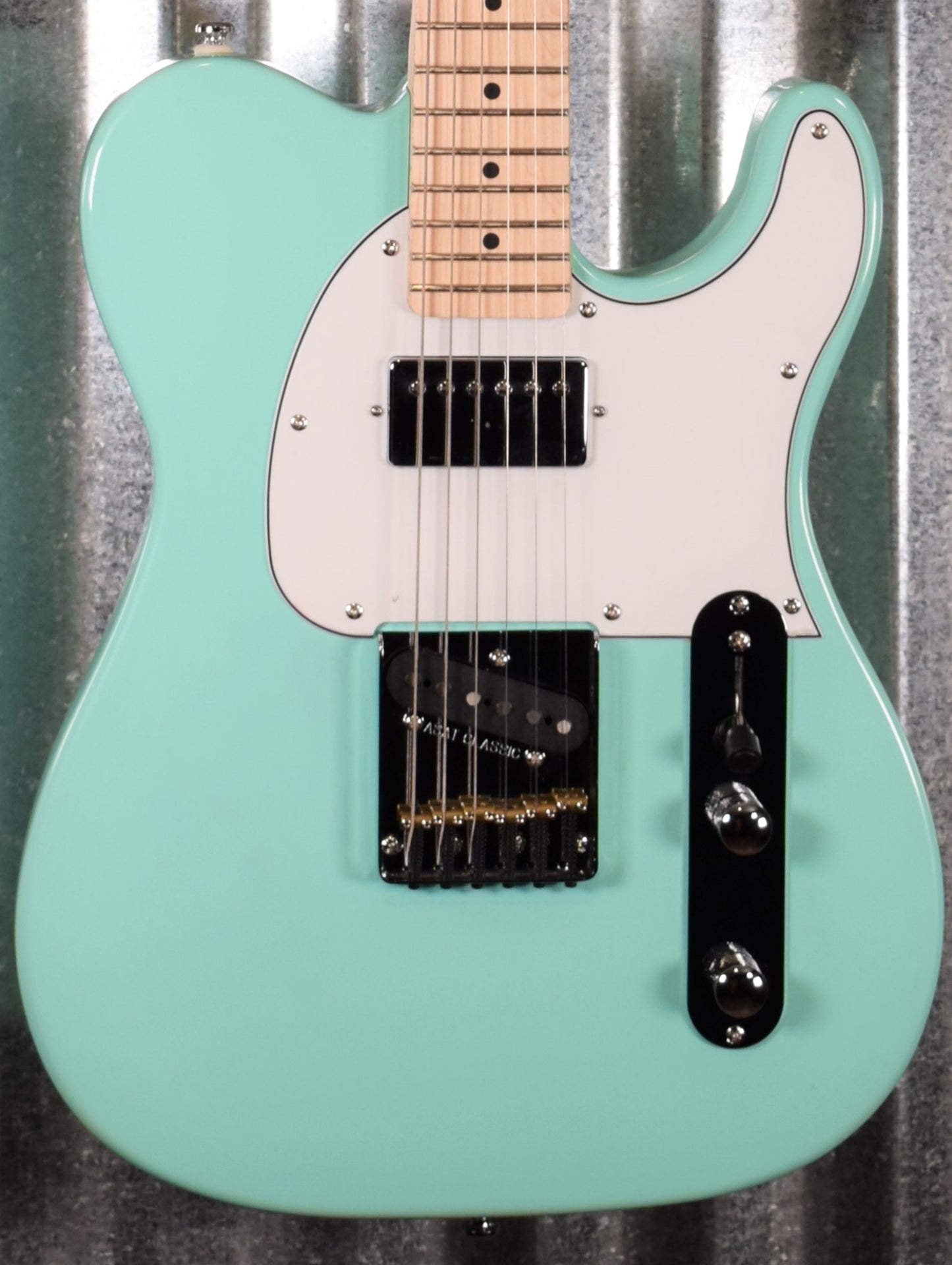 G&L Tribute ASAT Classic Bluesboy Seafoam Green Guitar #0167 Demo