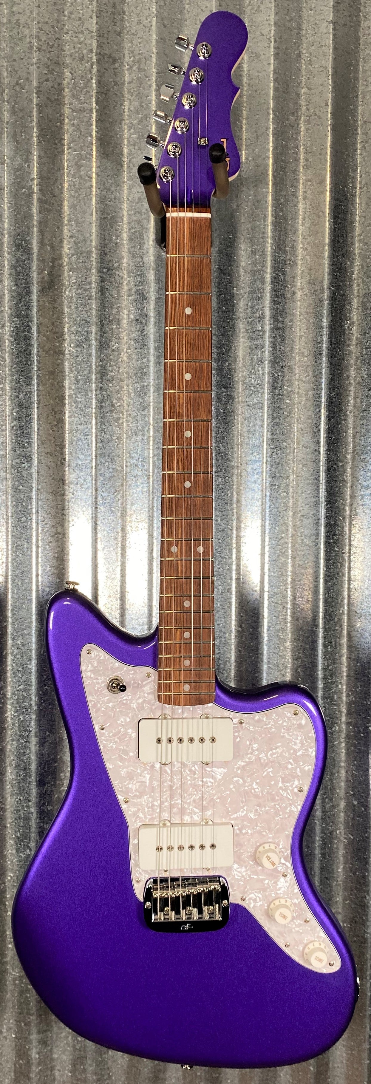 G&L USA Doheny Hardtail Plum Metallic Purple Guitar & Case #5221