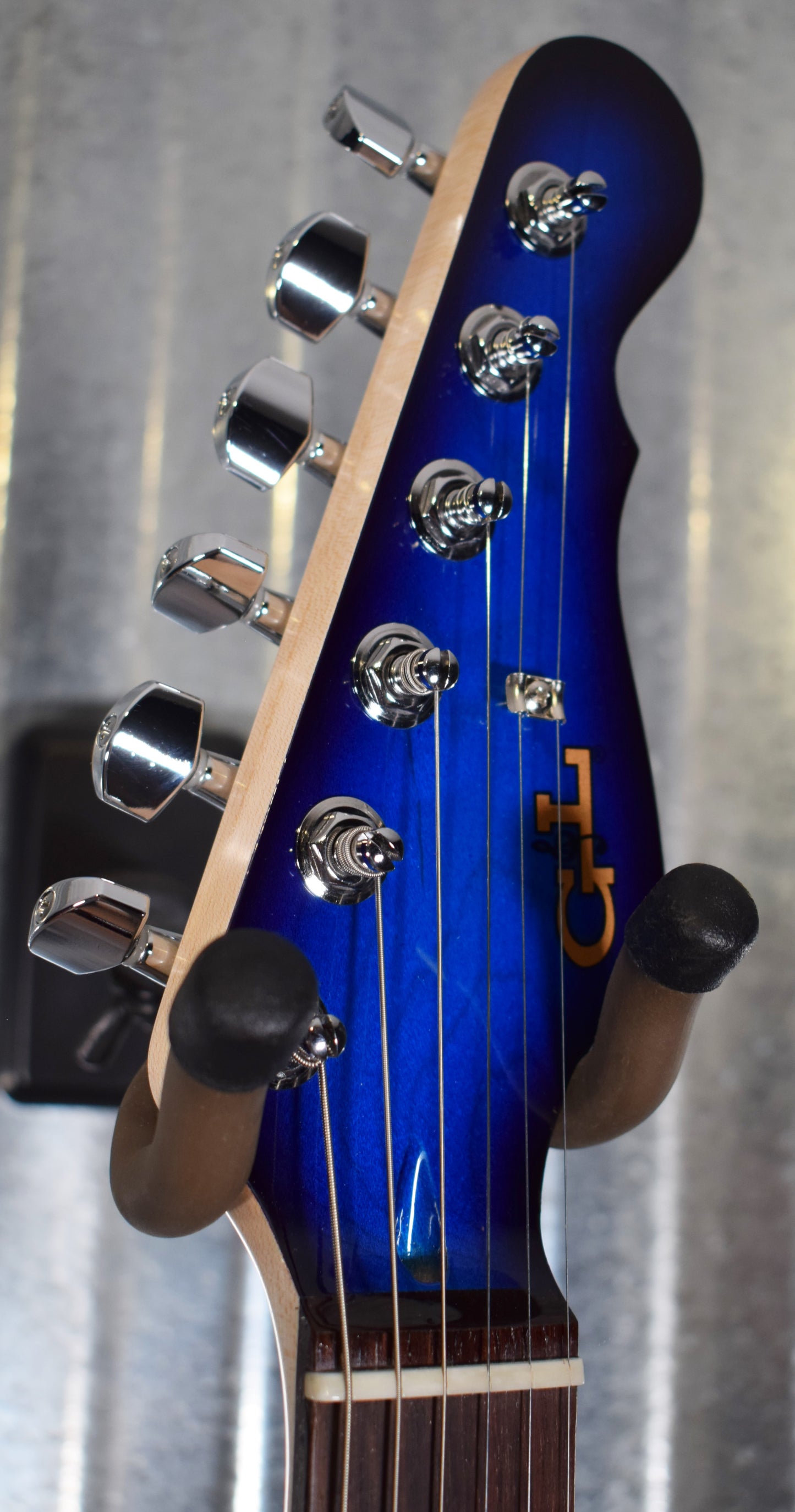 G&L USA Legacy HH RMC Blueburst Rosewood Satin Neck Guitar & Case #5362