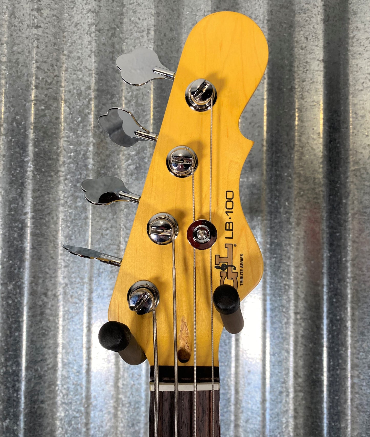 G&L Guitars Tribute LB-100 3 Tone Sunburst 4 String Bass LB100 #4450