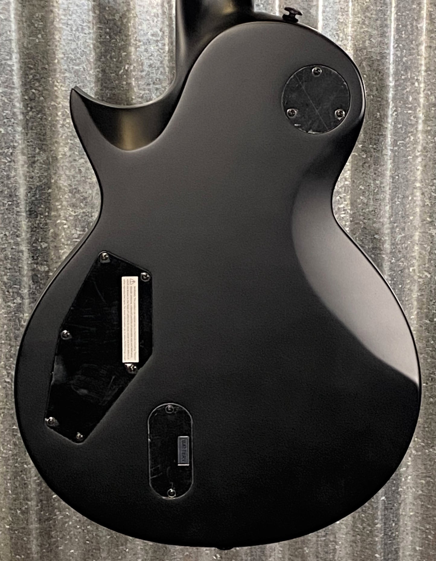 ESP LTD EC-407 Eclipse EMG 7 String Black Satin Guitar LEC407BLKS #3972 Used