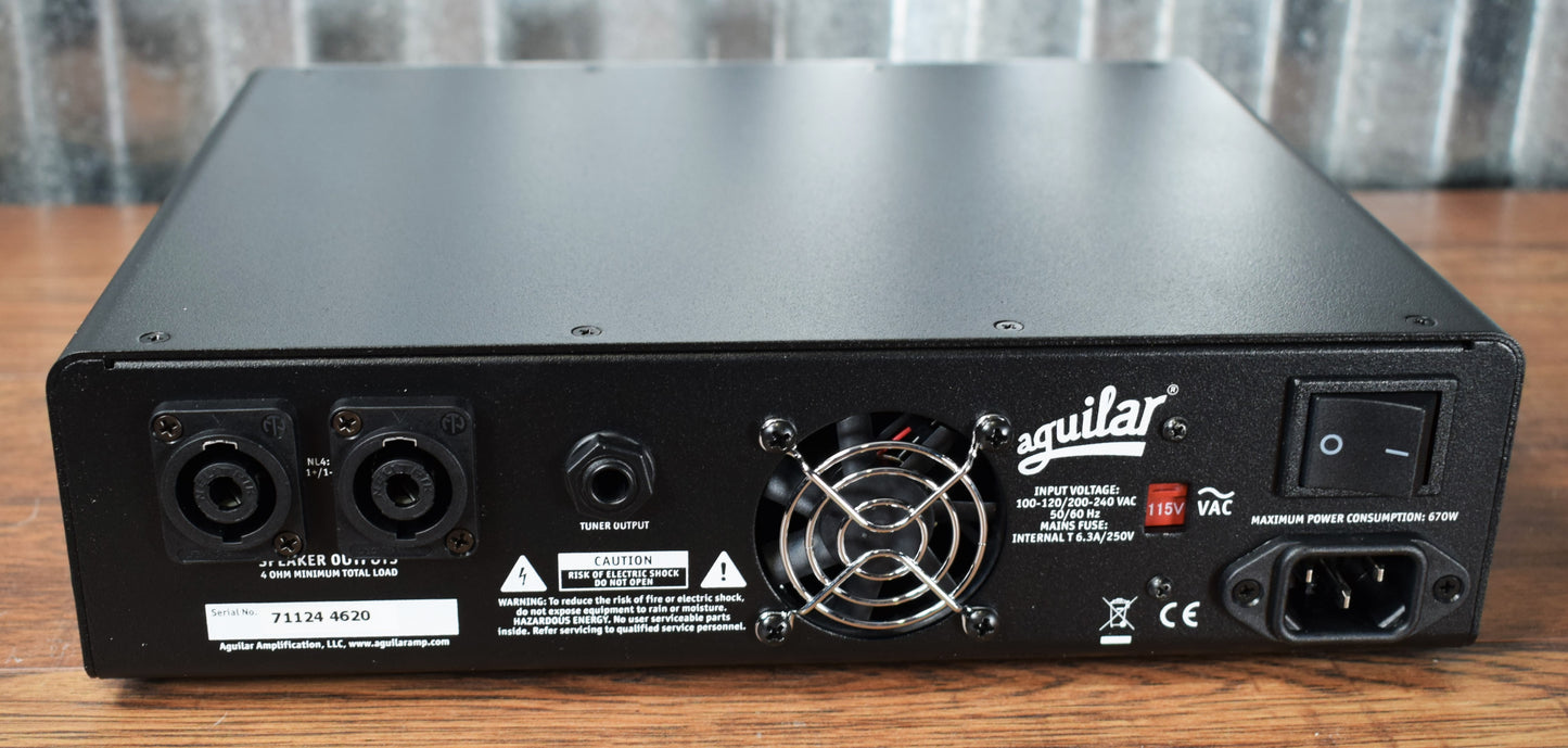 Aguilar Tone Hammer 500 Super Light 500 Watt Bass Amplifier Head