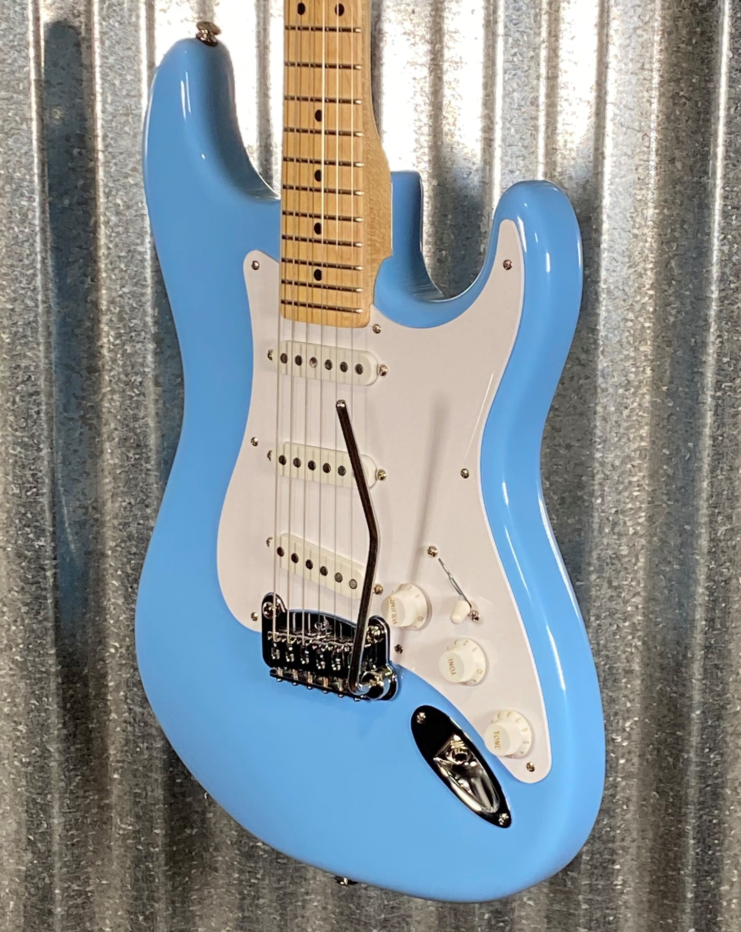 G&L USA 2023 Custom Legacy Himalayan Blue Electric Guitar & Bag #1016 Used