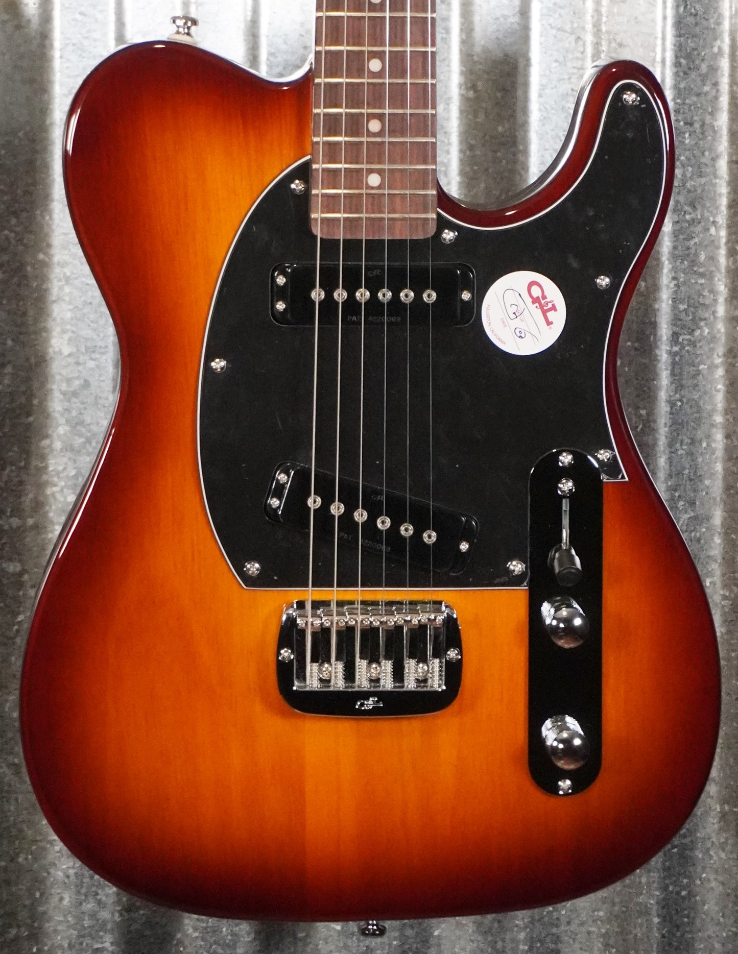 G&L Tribute ASAT Special Tobacco Sunburst Guitar #4533 Used