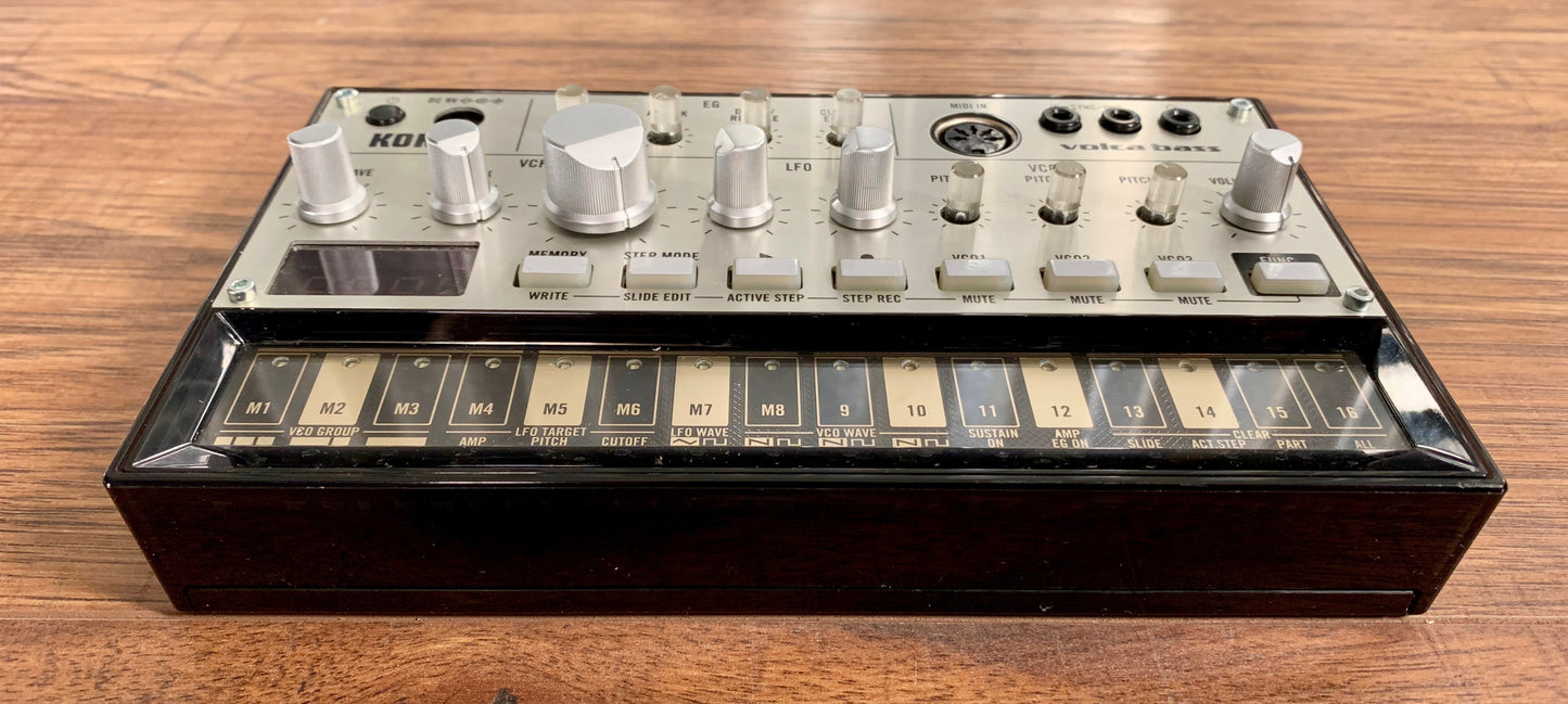 Korg Volca Bass Tabletop Analog Bass Machine Synthesizer Used