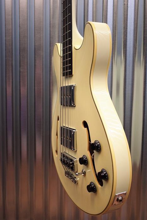 Warwick Rockbass Star Bass 4 String Semi Hollow Bass Cream White Blemish #1514