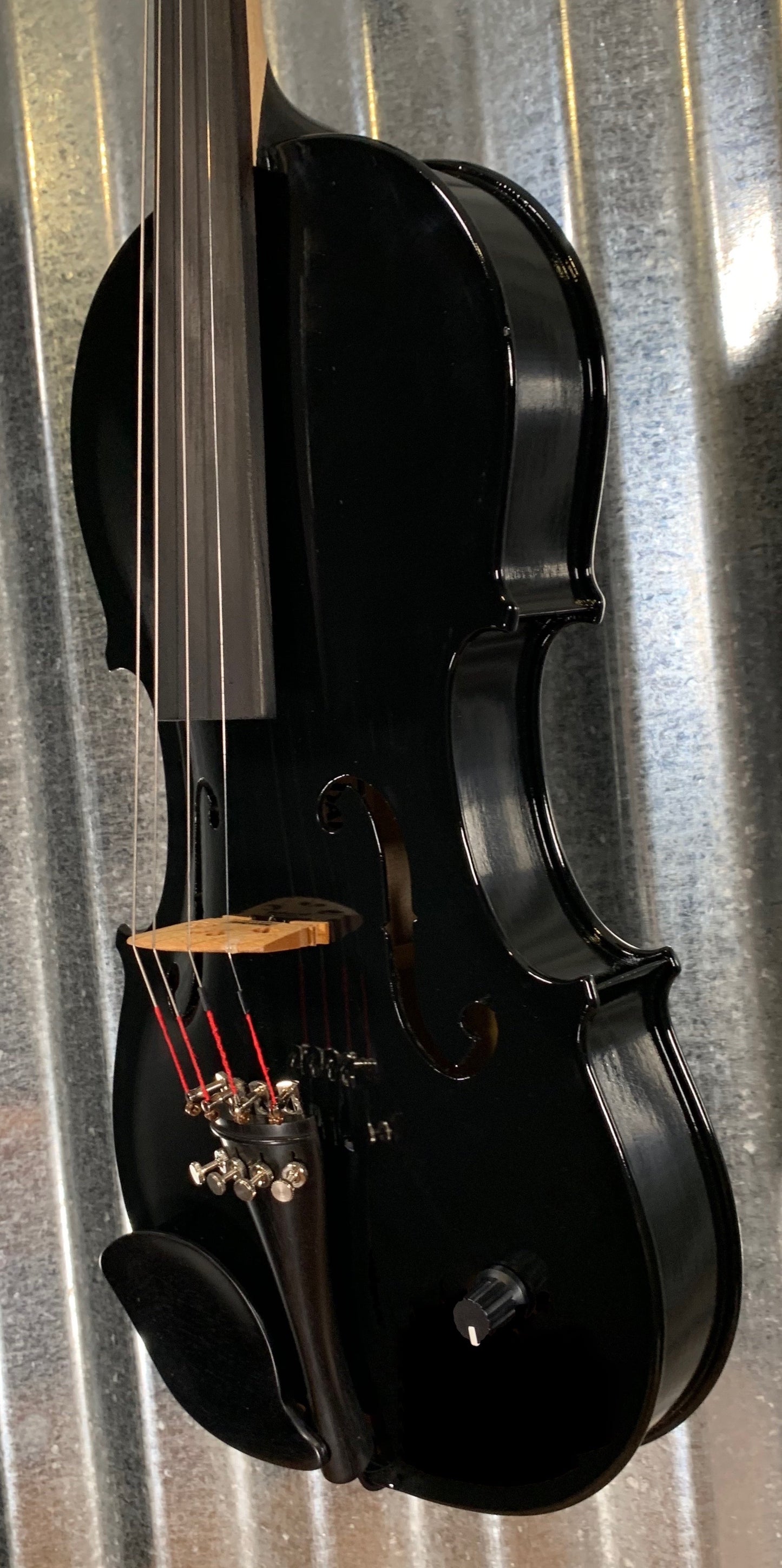 Barcus Berry Vibrato AE Violin Acoustic Electric Black with Case #1219 Used