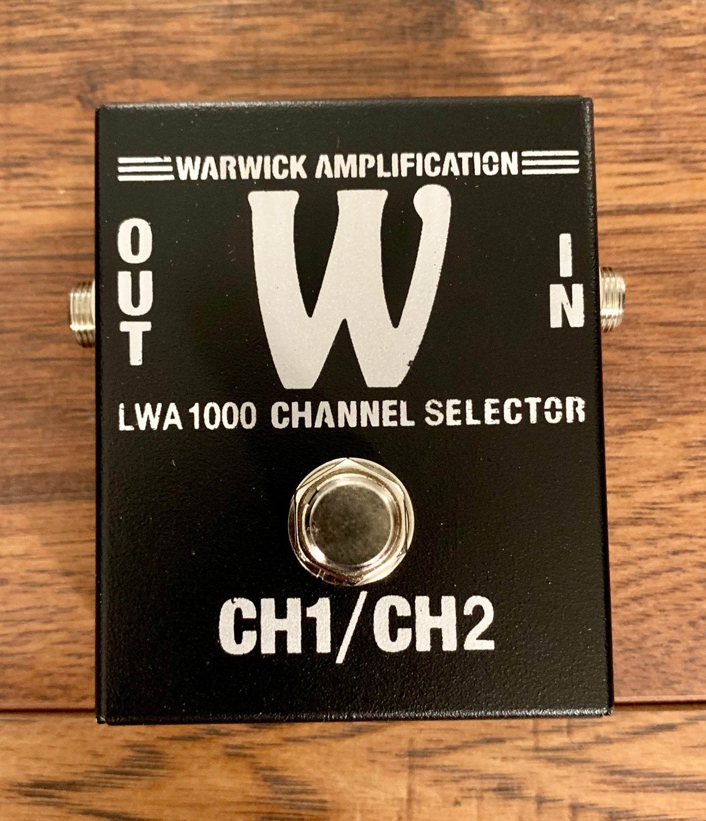 Warwick LWA 1000 Watt 2 Channel Bass Amplifier Head LWA1000 Black