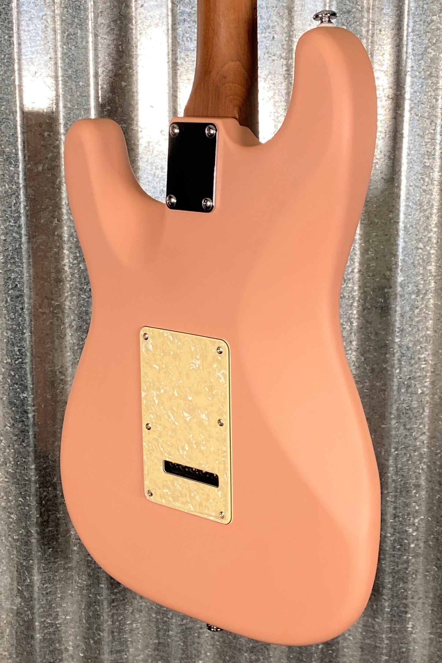 Musi Capricorn Classic HSS Stratocaster Matte Shell Pink Guitar #5029 Used