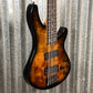 Schecter C-5 Standard Tobacco Burl 5 String Bass #0914 Blem