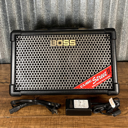 Boss CUBE Street II 10 Watt 2x6.5" Battery Powered Guitar Combo Amplifier Used