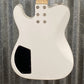 G&L USA Fullerton Deluxe ASAT 4 String Bass Alpine White & Bag #8080