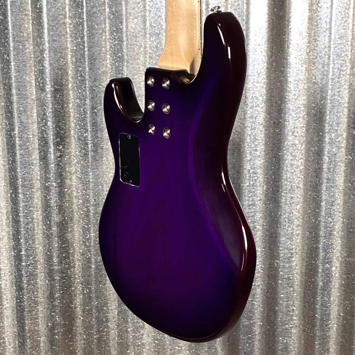 G&L USA CLF L-2500 S750 Purpleburst 5 String Bass & Bag S-750 L-2500 #6073