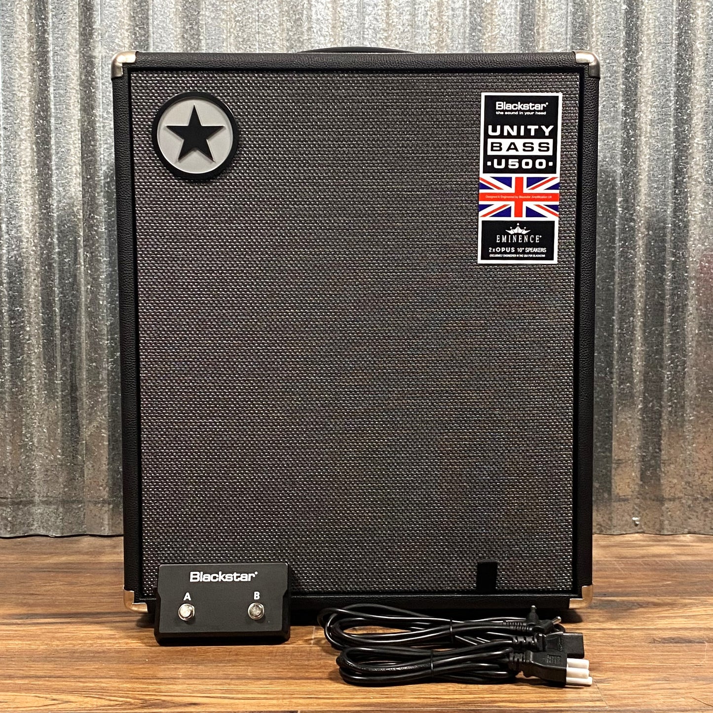 Blackstar Unity Bass U500 2x10" 500 Watt Bass Amplifier Combo BASSU500