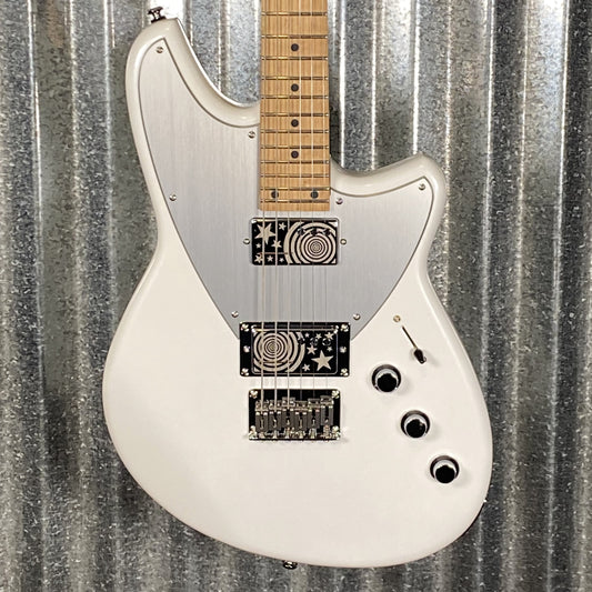 Reverend Billy Corgan Drop Z Pearl White Guitar & Case #61238