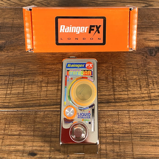 Rainger FX Minibar Liquid Analyser Distortion Guitar Effect Pedal