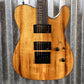 ESP LTD TE-1000 Evertune Koa Guitar & Bag LTE1000ETKNAT #1938 Used